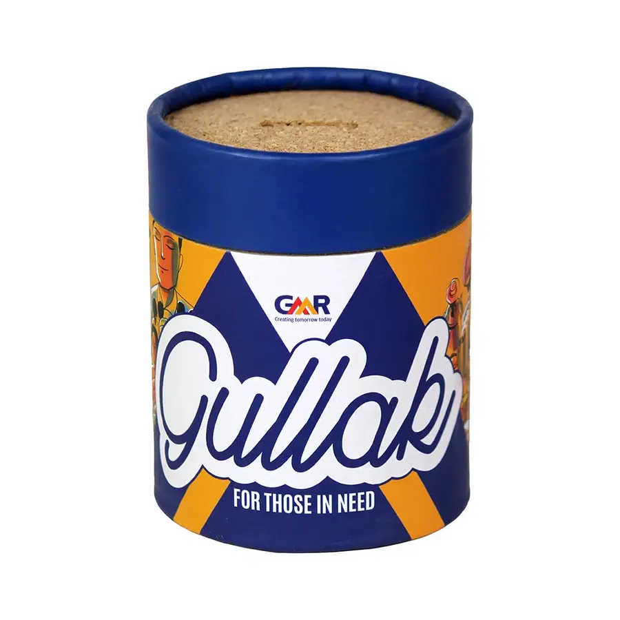 Custom branded gullaks created for GMR employee gifting